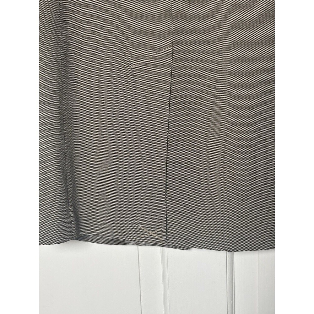 INC Blazer Womens Sz 6P Tan/Black Long Work Capsule Minimalist Corpcore NWOT - Picture 5 of 8